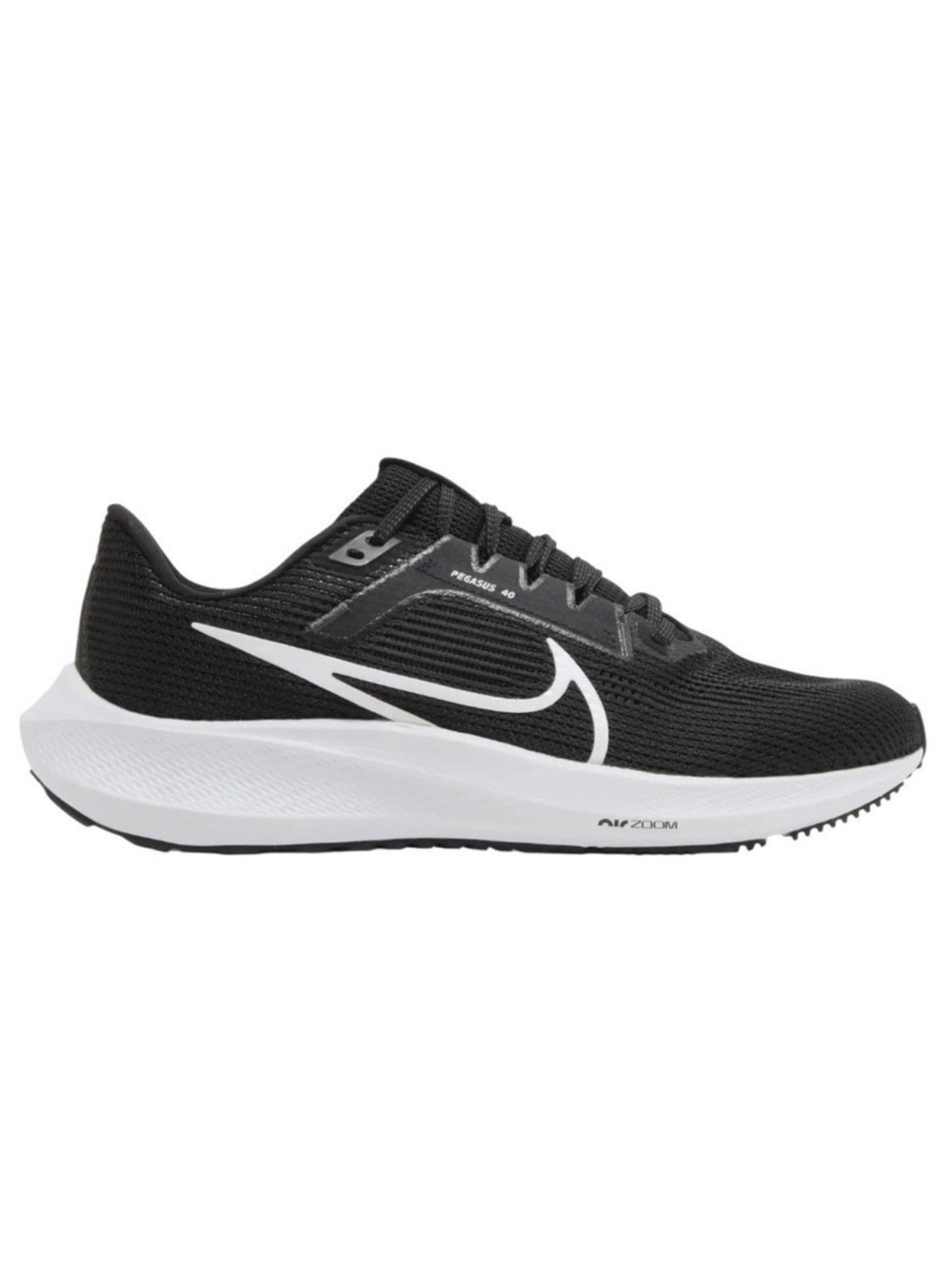 Nike Women’s Air Zoom Pegasus 40 - Black & White Running Shoe